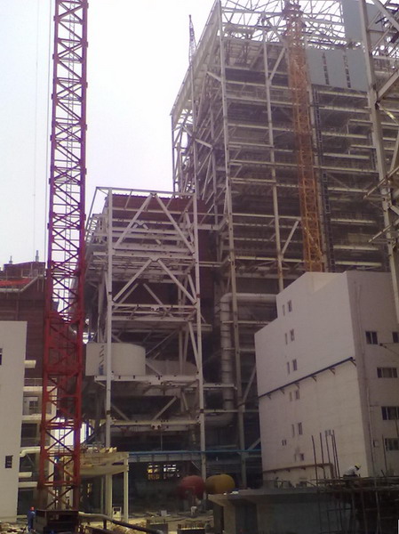 河南龙亨发电2×600MW机组脱硝土建投装工程